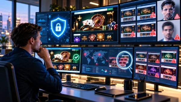 Anúncio deepfake de casino